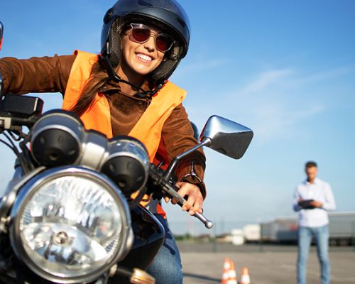 Consejos para conducir una moto por primera vez